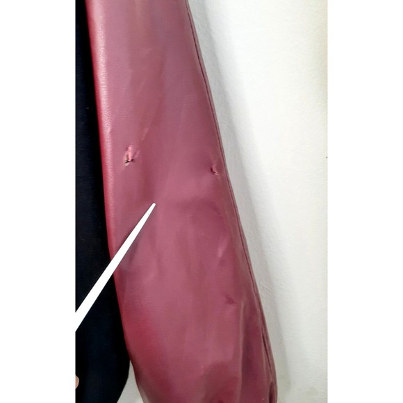 Steve & Barry's Texas A&M Faux Leather Varsity Letterman Jacket Football XXXL - Picture 8 of 11